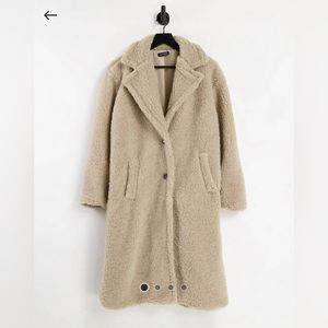 NWT! ASOS TEDDY COAT!